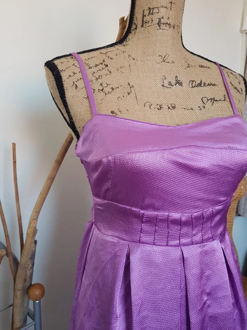 Robe de seda parme – photo 2